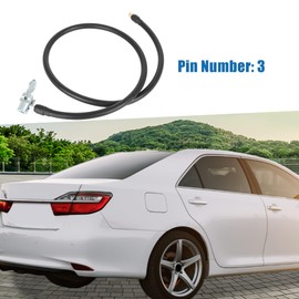 A ABSOPRO Car Tyre Inflator Pump Hose with Locking 100cm 39.37" Air Chuck