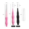 30 Pieces Mini Eyebrow Brushes, Portable Eyelash Brush, Eyelash Extension