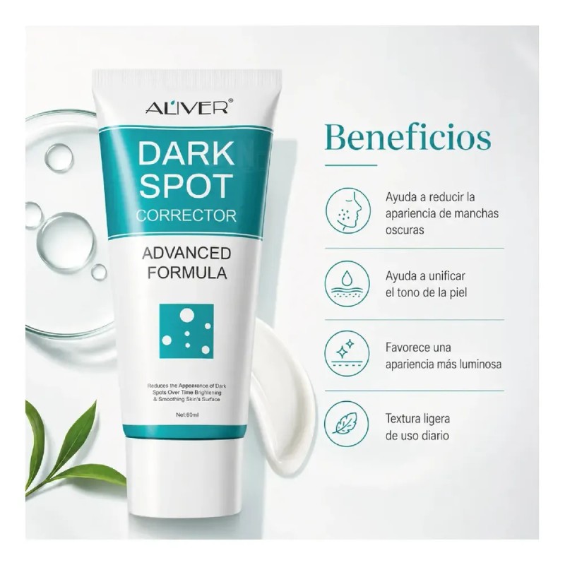 Aliver Crema Facial Antimanchas Noche con Retinol y Niacinamida 60mL