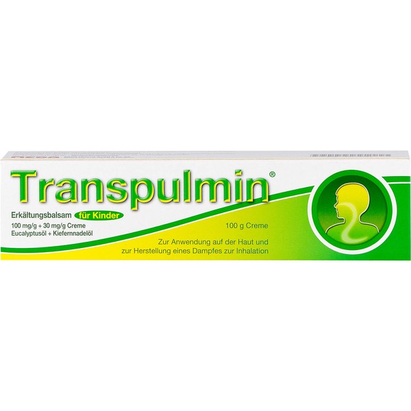 Transpulmin Erkältungsbalsam für Kinder, 100 g Cream