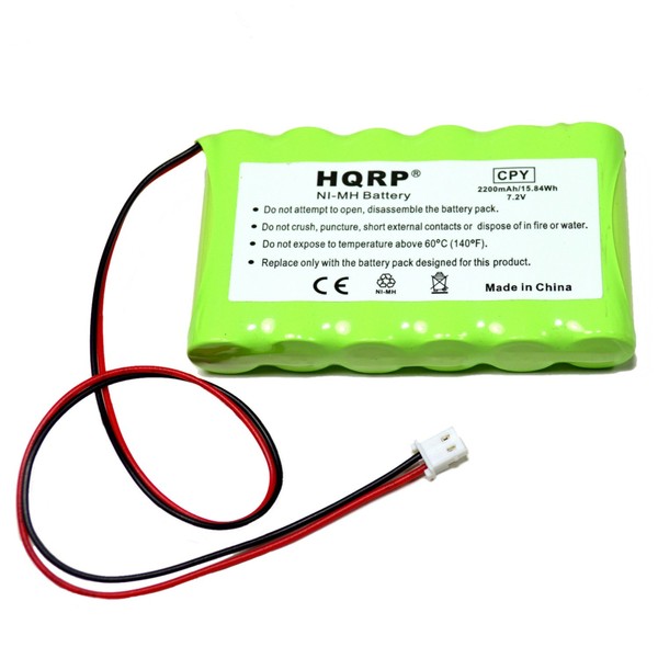 HQRP Battery Compatible with Ademco Honeywell Lynx LYNXRCHKITHC LYNXRCHKIT-HC K5109 781410403291 55026089 WALYNX-RCHB-SC WALYNXRCHBSC LYNXRCHKIT-SC Replacement