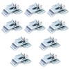 QWORK® Undermount Sink Clips, Epoxy Undermount Sink Brackets Supports for