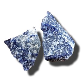 Tanzanite from Tanzania - Raw natural rough Crystal Healing Gemstone Metaphysical Chakra Mineral Specimen - 2 piece set of Tanzanite