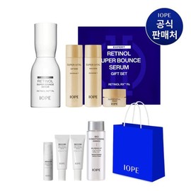 IOPE 아이오페 레티놀 슈퍼 바운스 세럼 50ml 세트 IOPE Retinol Super Bounce Serum 50ml Set