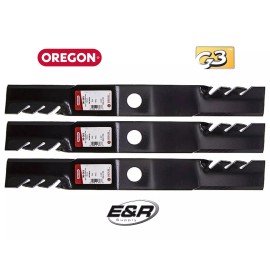 For Kubota Gator G3 Blades for Kubota RCK60-21Z, RCK60-24B, ZD18, ZD21, Oregon 96-363(3)