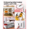 Embossing Label Maker Machine, 3D Portable Embossed Label Maker with