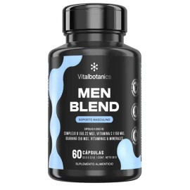Vital Botanics Multivitamínico Hombre Vitaminas Minerales Creatina Guaraná Zinc Bcaa Otros Cápsulas 500 Por Porción Men Blend Suplemento Aditivos