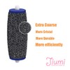 8 Pack Extra Coarse Replacement Rollers for Amope Pedi Refills