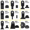100 Pack Oscillating Tool Blades Assorted Universal Multitool Blade Quick