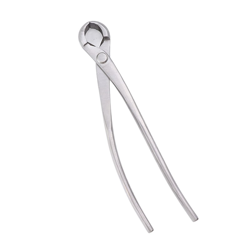 Concave Cutter Chromium Alloy Silver Bonsai Concave Branch Cutter Durable