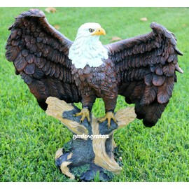 GARDENGREETERS Large American Eagle Statue - Large Eagle