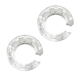 BWBWND 2 PCS Car Shock Absorber, Rubber Auto Shock Buffer Power Spring Bumper Cushion, A/B/C/D/E/F Type Auto Buffers Coil Spring Booster, Automotive Suspension Shock Absorber (B Type)