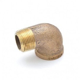 3/4inch FPT x MPT Brass 90° Street Elbow, Lead-Free,XNL103-12