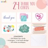 abeec 24 Thank You Cards for Adults & Children –