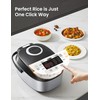 COMFEE' Rice Cooker 12 Cups Cooked/6 Cups Uncooked, Portable Non-Stick