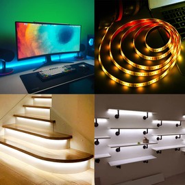 sinzau LED Light Strip with 24 Buttons Remote Control, 2 m USB LED Light for Party and DIY Decoration