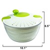 HUJI Salad Spinner and Mandoline Multifunctional Set, Vegetable Dryer With