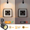 VANoopee 8 Pack J Type Track Lighting Heads 10W Dimmable