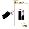 Hera Black Keyring + Hera Sensual Tinted Shine Stick No. 105 Boyish Mini 1.5g Set / 헤라 블랙 키링+헤라 센슈얼 틴티드 샤인 스틱 105호 보이시 미니 1.5g 세트