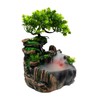 11 inch Desktop Waterfall, tabletop fountain with light & Atomizer