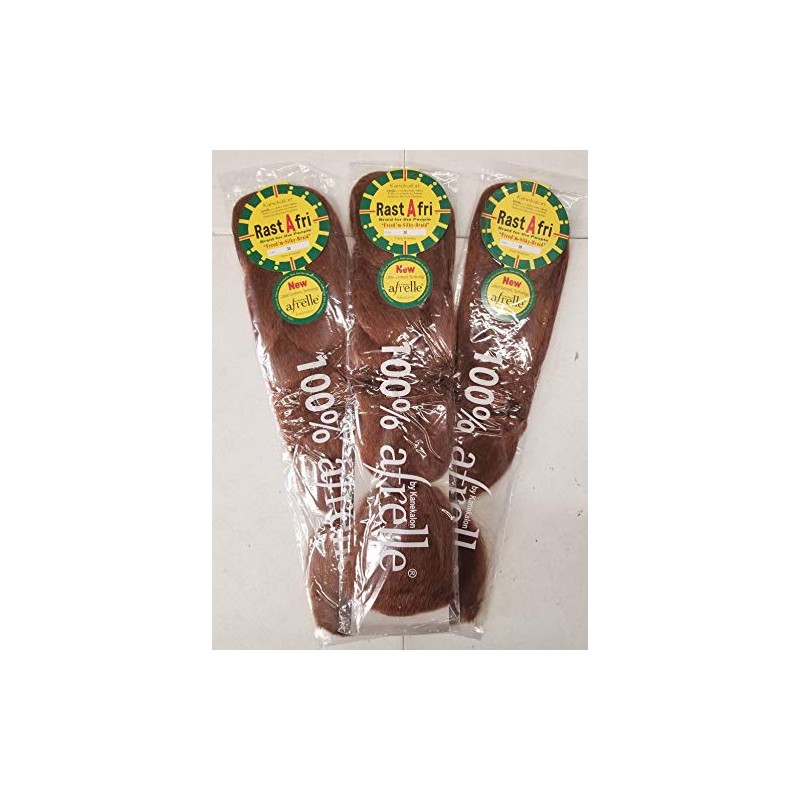 Rasta Fri Braids ( Pack of 3 ) Auburn /
