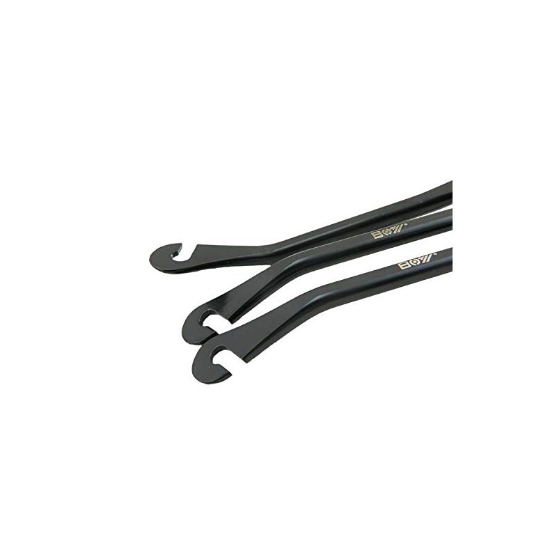 3Pcs Bike Tire Levers, High Strength Carbon Steel Bike Spoon