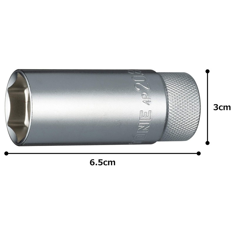 TONE Plug Socket (Hexagonal with Magnet) 4P-20.8 Insertion Angle 0.5