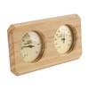 Wooden Sauna Thermometer Hygrometer 2 in 1 Humidity Temperature Measurement