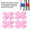 4pcs Bow Limb Dampener Wear Resistant Rubber Reducing Noise Vibration