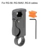 sourcing map Rotary Coax Coaxial Cable Stripper Cutter Tool for