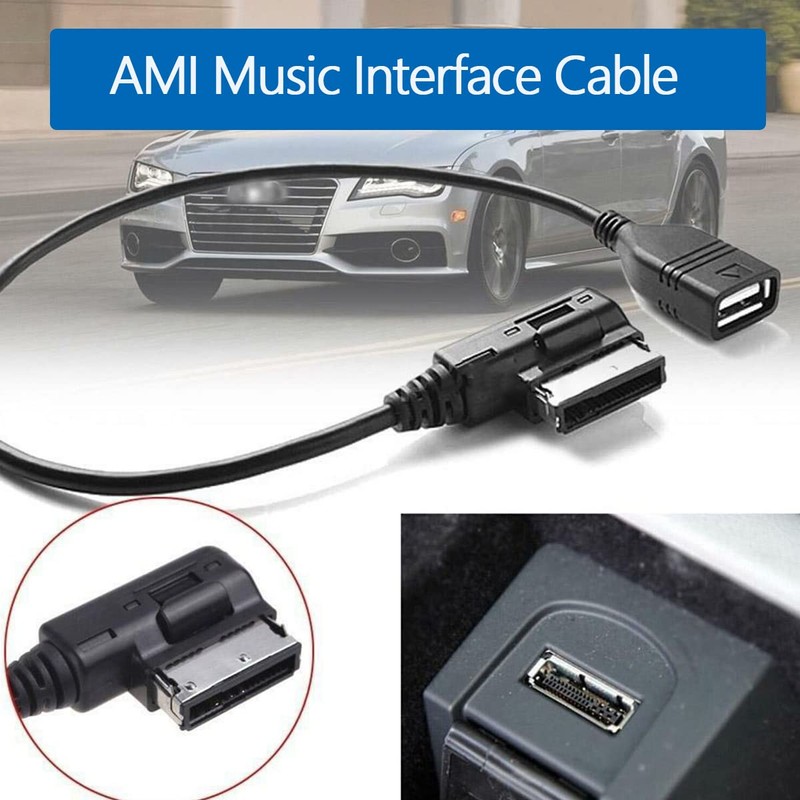 AMI MDI MMI Interface Aux Music MP3/Adapter Compatible for Aux