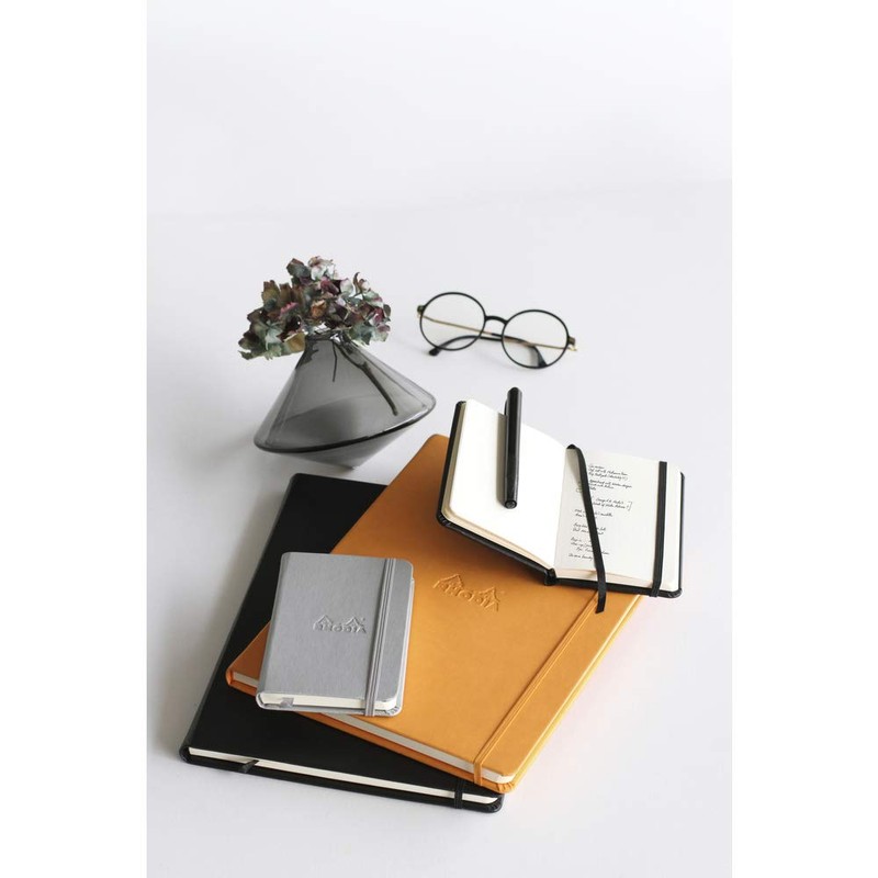 Rhodia Large Plain Webnotebook - Black