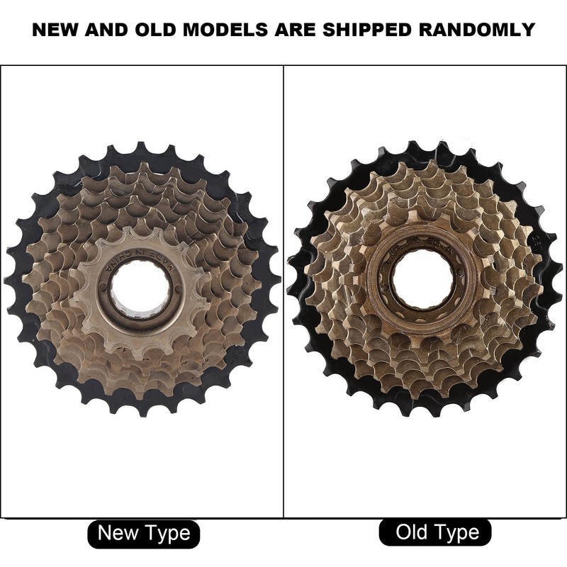 VGEBY1 Bicycle Freewheel Cassette, 8 Speed Bicycle Freewheel Set Cycling