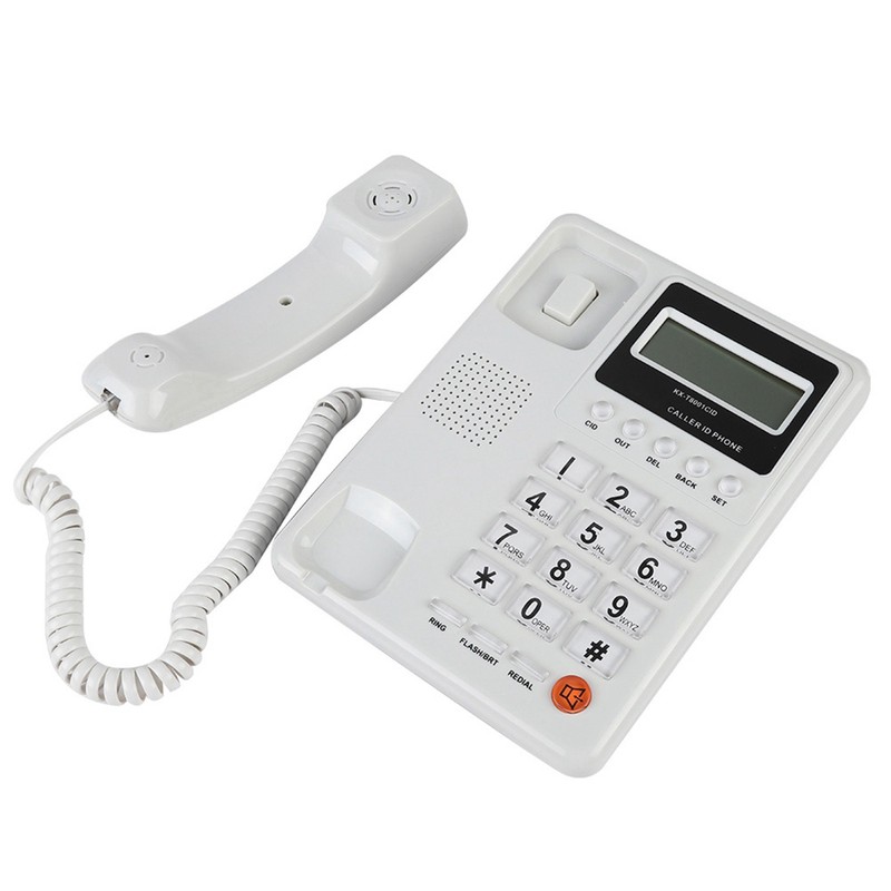 Home Hotel Wired Corded Desktop Telephone Office Landline Telephone