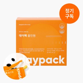daypack Day pack all-in-one one-pack nutritional supplement Lactobacillus Omega-3 30 packets, 1 pack / 데이팩 올인원 한포영양제 유산균 오메가3 30포, 1개