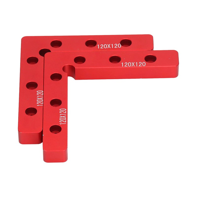 2Pcs 90 Degree Positioning Squares Aluminum Alloy Right Angle Clamps