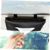 KOMBIUDA Car Visor Tissue Holder PU Leather Napkin Box Case
