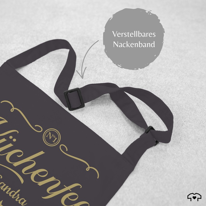 Geschenk mit Namen personalisiert by Shirtracer - Apron - Cooking
