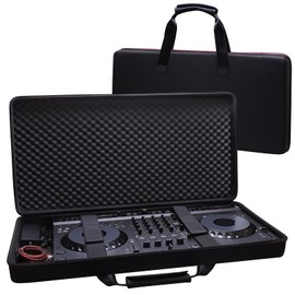 LTGEM DJ Controller Bag Case Compatible with Pioneer DJ DDJ-1000, DDJ-FLX10, DJ DDJ-REV7, DDJ-REV5, DDJ-FLX6-GT, DDJ-1000SRT, AlphaTheta DDJ-GRV6, RANE FOUR DJ Controller (Outside: 33.7"x16.5"x5.7")