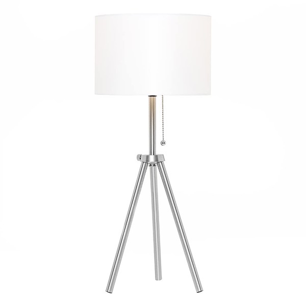 O’Bright Tripod Table Lamp, Adjustable in Height, 100% Metal Body