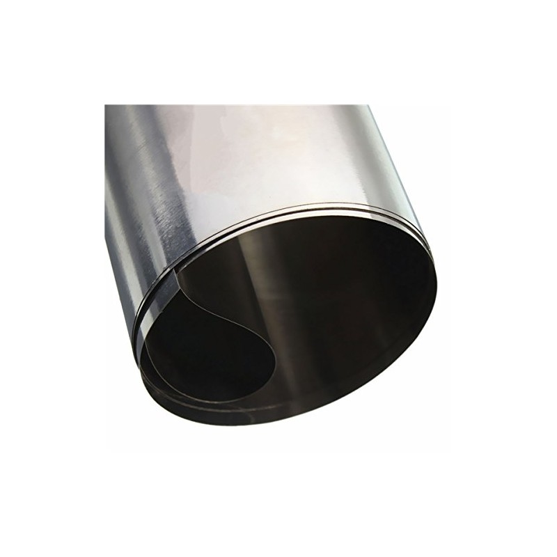 HonFitat Silver Stainless Steel Sheet 0.1 x 100 x 1000