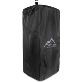 normani Rain cover for bags, sleeping bags or duffel bags, classic sea, from 60 to 140 litres, waterproof, colour: black, size 140 litres