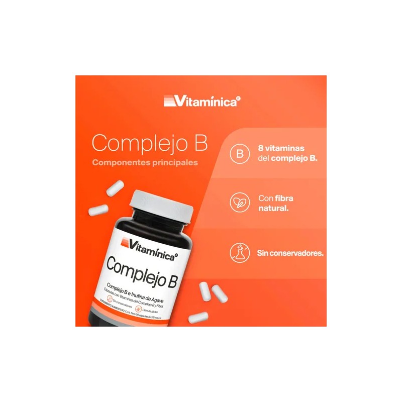 Complejo B Vitamínica 3 Pack - 90 Cápsulas De 376