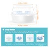 Microwave Bottle Sterilizer Steam Sterilizer Fits 6 Baby Bottles for