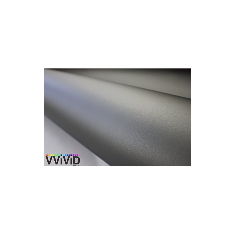 Matte Gun Metal Grey Vinyl Wrap Roll with Air Release