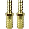 2PCS Brass 5/16"x1/2" Barb Hose ID Reducer Reducing Brabed Fitting
