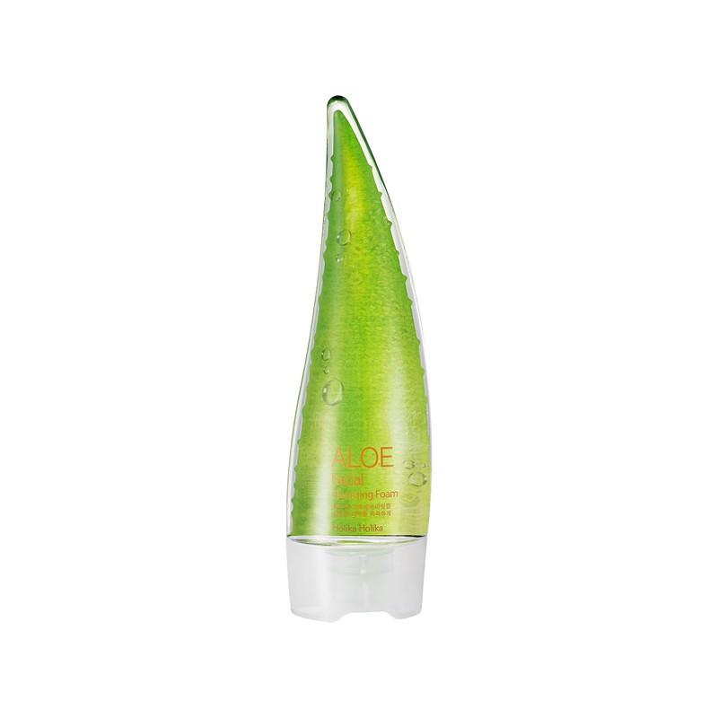 HOLIKA HOLIKA Aloe Facial Cleansing Foam, 5.07 fl.oz.