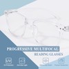 FONHCOO Progressive Multifocal Reading Glasses for Women Men, Anti Blue