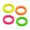 Lucky Line Medium Key Identifiers, Neon, 4 Pack (16706), assorted