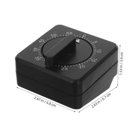 iplusmile Mechanical Kitchen Timer Countdown Manager for Cooking Study and Exercise Reliable Mechanical Design with Rotating Knob and Loud Ringing Notification Cute